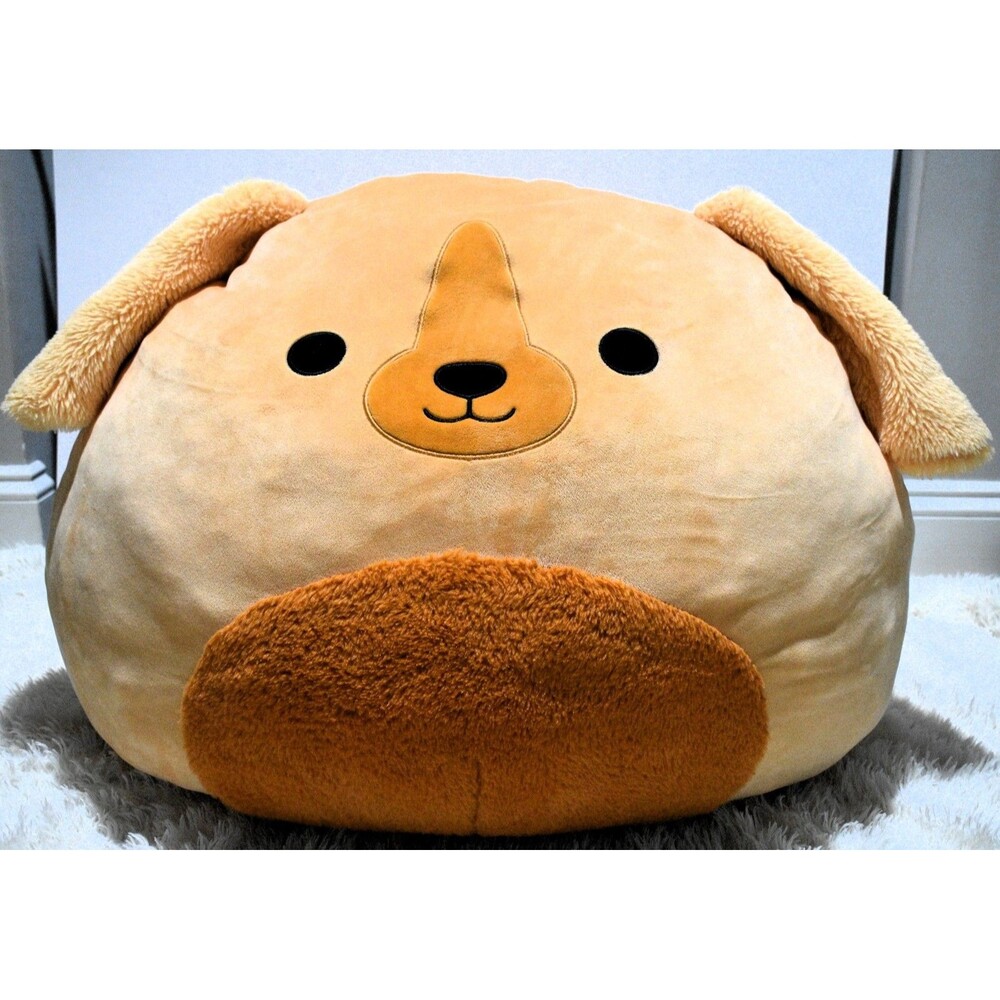 Squishmallow Finley 24" Retired JUMBO Golden Retriever Puppy Dog Soft Clean HTF